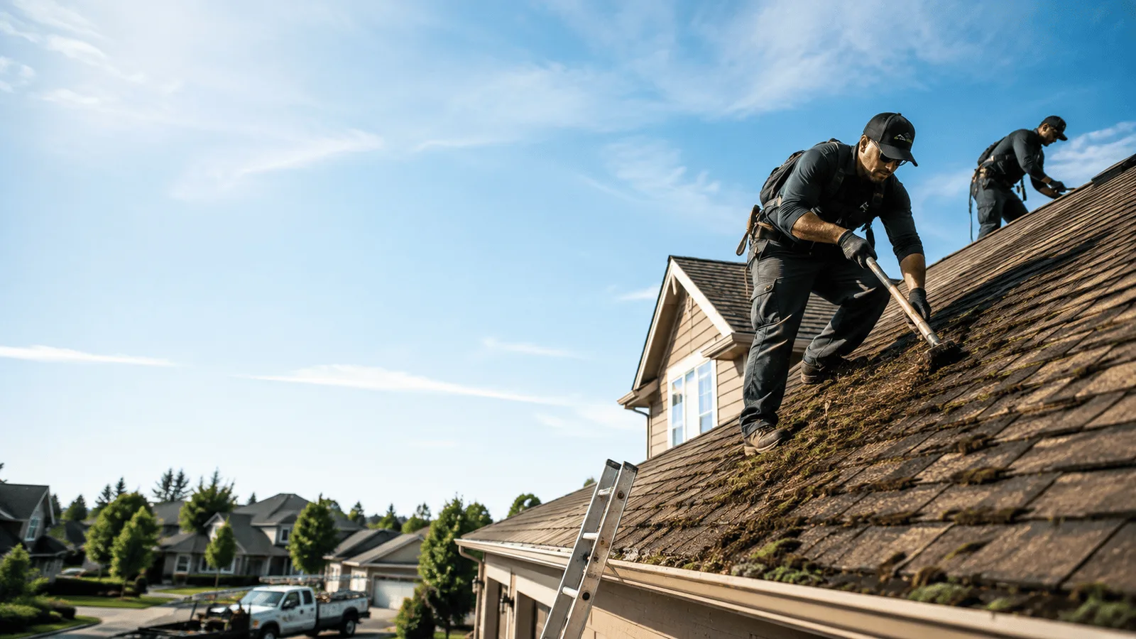 Roof Moss Removal in Wyanet, IL near me